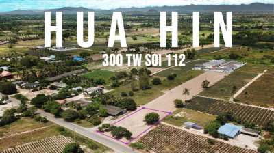 Land Hua hin soi 112 (1200 m²)