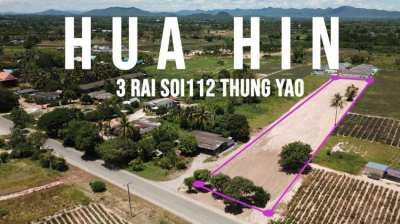 Land in Hua hin soi 112 (5436 m²)