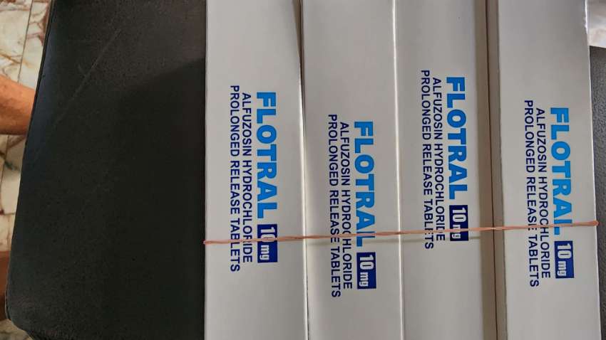 8 boxes of Flotral Alfuzosin Hydrochloric 
