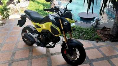 Honda MSX 125cc for sale , 2021 km 3147,new price 65.500 baht 