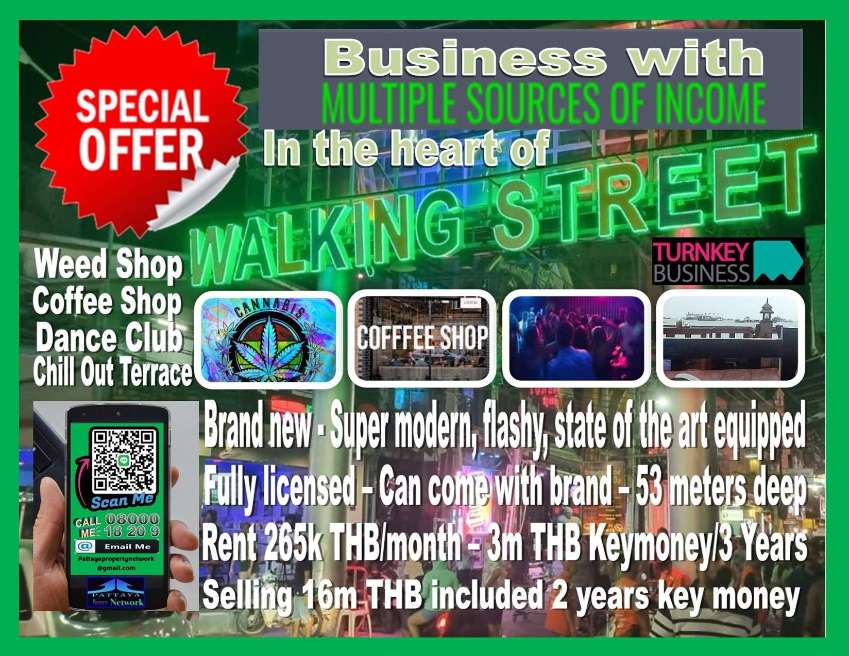 Spectacular Commercial Offer IN Walking Street