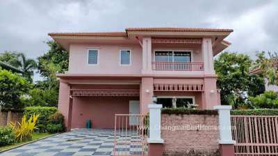 3.5 bedrooms for rent at Vararom Q-house, 5km. from Central Festival.