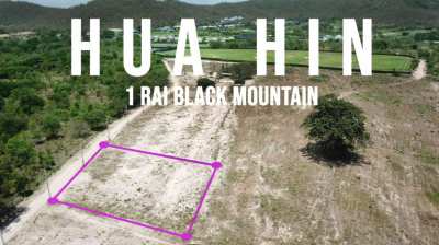 Land 1 rai Hua hin Black mountain golf (1600 m²)