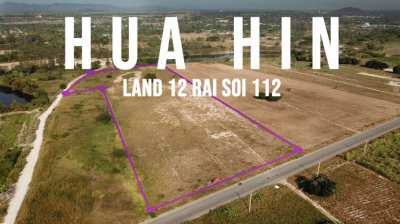 Land in Hua hin soi 112 (19640 m²)