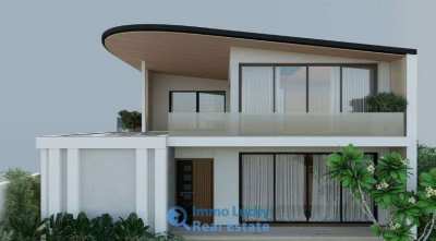For sale off-plan 3 bedroom sea view villa in Plai Laem - Koh Samui