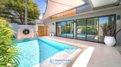 For sale brand new 2 bedroom pool loft villa in Bophut, Koh Samui 