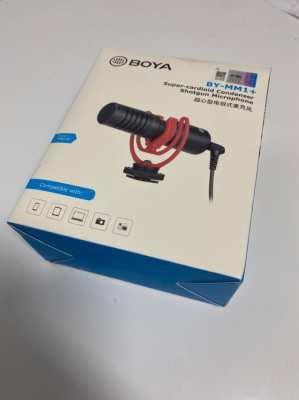 BOYA Vlogging Microphone (PRICE DROP 200 THB)