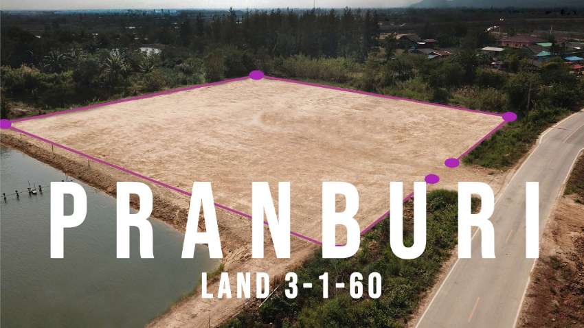Land 3-1-60 in Pranburi (5440 m²)