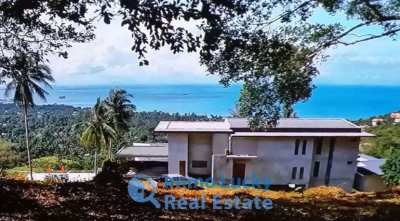 For sale sea view villa to be completed in Bang Makham - Koh Samui