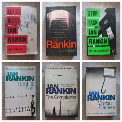 A Shelf of Ian Rankin Novels (65b - 135b)
