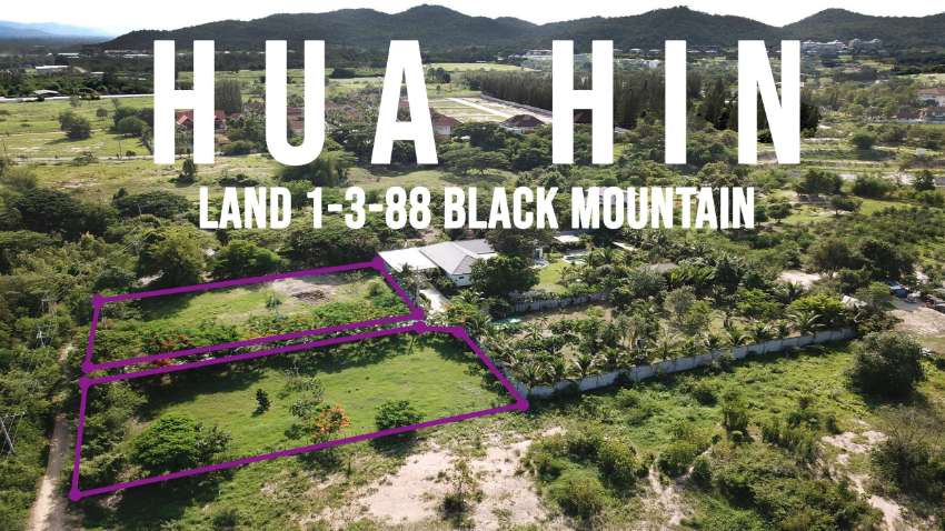 Land 1-3-88 in Hua hin Black Mountain (3152 m²)