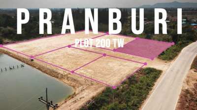 Land 200 Tw in Pranburi  (800 m²)