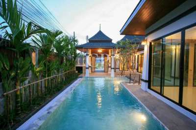 Contemporary 3-Bedroom Balinese Pool Villa, Chalong, Phuket, Thailand