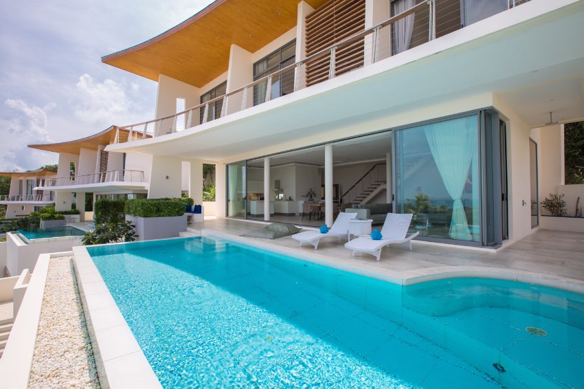 Luxury pool 4 bedrooms villa at Plailaem