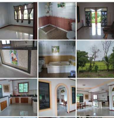 SELL/RENT SEKA, GORGEOUS CUSTOM HOME:  BUENG KAN PROVINCE  6 MILL.