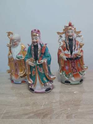 Fantastic large set of chinese figures Hok,LokSiew