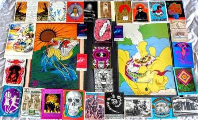 Rock and Roll Posters and handbills from San Francisco Summer of Love