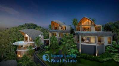 For sale 2-3 bedroom sea view off-plan villa in Laem Set - Koh Samui