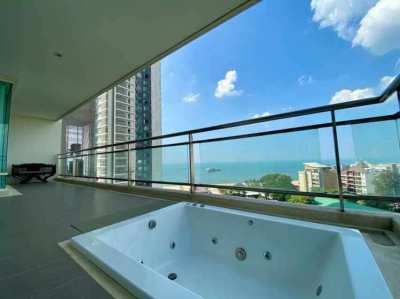 492 Condo for rent Seaview Luxury 2BR Reflection Jomtien Beach Pattaya