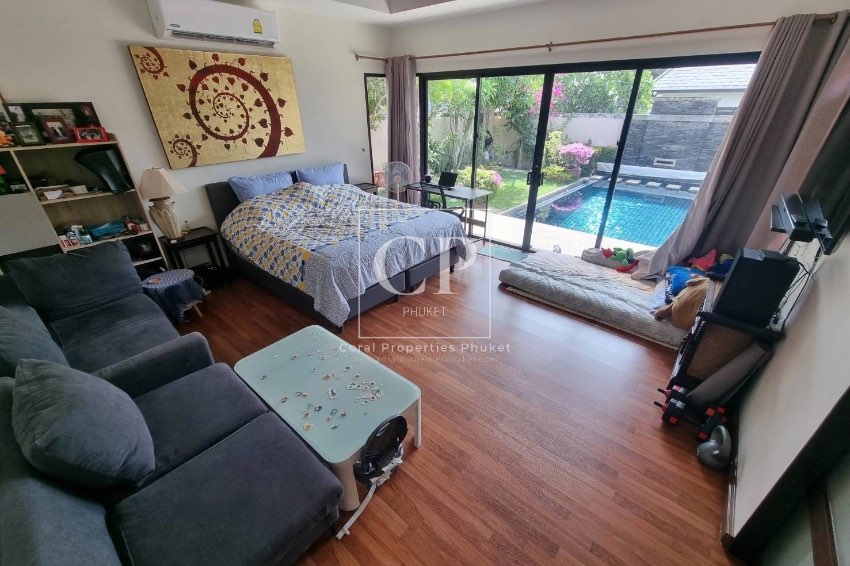 Tropical, Thai-Balinese Style 2 Bedroom Pool Villa in Rawai, Phuket