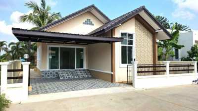 2,750,000 THB for this brand new 2 bedroom house in Rayong!