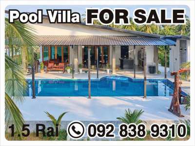 Pool Villa in beach