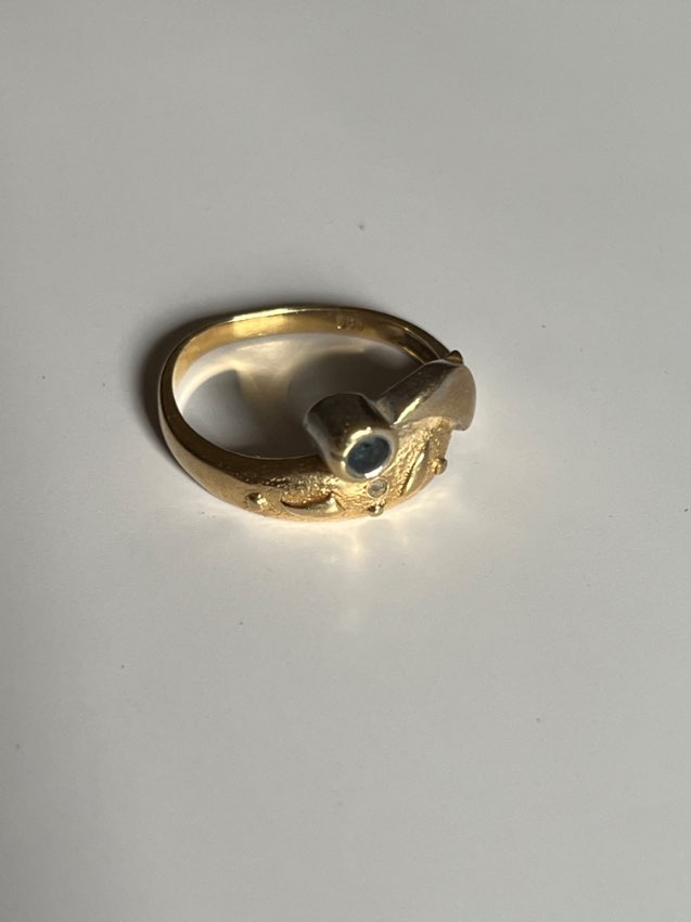 Gold Ring 14 Karat, beautiful Goldring 