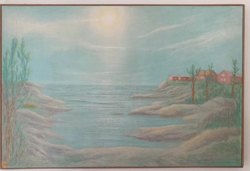 Coastal Landscape! 6 Oil Paintings by Artist Carl Lindberg. BEST OFFER