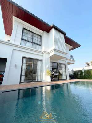 New 2-story house, built to order!!! North Pattaya next to Motorway7