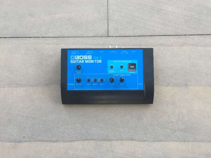 Boss TM-7 Guitar Monitor (No Battery Cover)