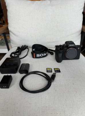 Sony Alpha a7 IV 33MP Mirrorless Camera - Black (Body Only)