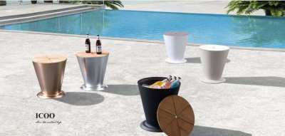 Luxury Outdoor Ice Bucket Table