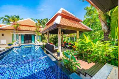 Huge 4 bedroom private pool villa in mint condition - Baan Bua Naiharn