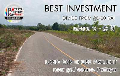 land for house project near golf course