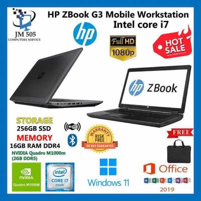 HP Zbook MOBILE WORKSTATION LAPTOP 15 G3 