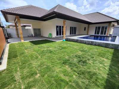 New Unfurnished 3 BR 3 Bath Pool Villa- Only 10 Minutes to City Center