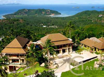 6 Bedrooms Luxury Estate With Sea View with large Land Plot koh samui