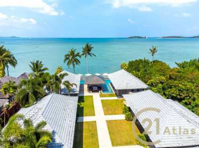 Luxurious 6 bedrooms beachfront villa with an unbeatable view