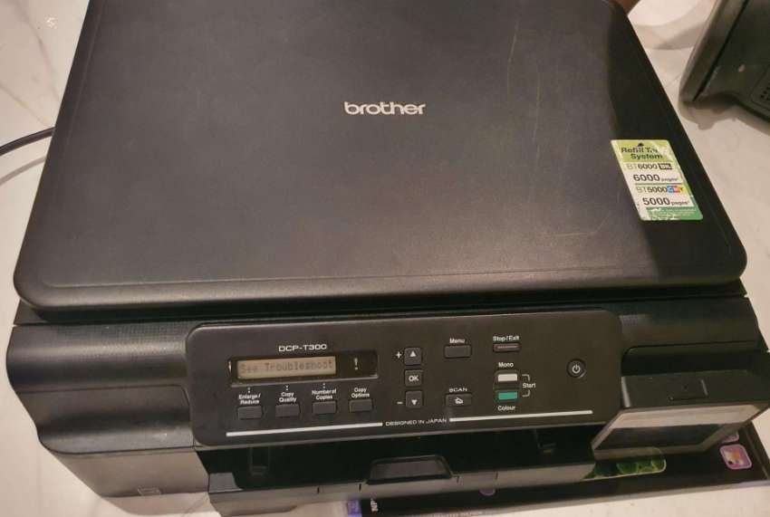 Brother DCP-300 and DCP 500 for sale 950 b for both
