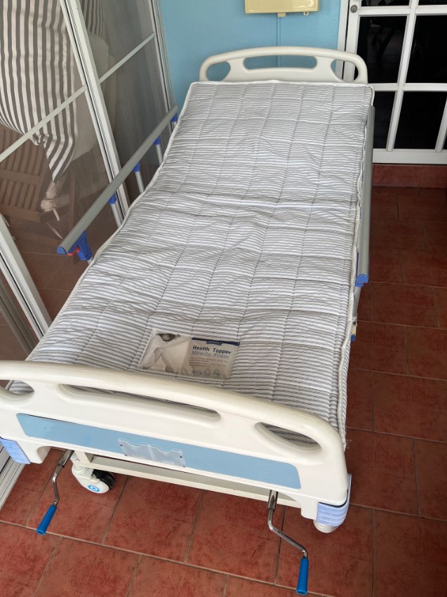 Hospital bed,Nursing bed, with mattress,and lots of accessories