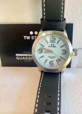 TW STEEL Men's Wristwatch Marc Coblen Edition TWMC42S1 Leather Band