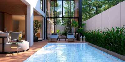 Modern Luxury Villa 2 beds 3 baths for sale in Rawai - Khokmakham