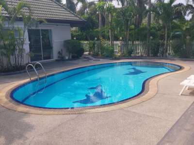  Pool villa with Sep Guest b/room for Rent with Snooker/Gym Room