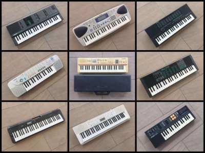 Casio and Yamaha Keyboard