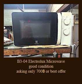 Electrolux Microwave