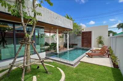 Contemporary, Stylish 2 Bedrooms Pool Villa in Bangtao, Phuket
