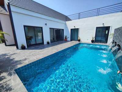Hot! New Nordic Style Fully Furnished 4 Bedroom 2 Bathroom Pool Villa