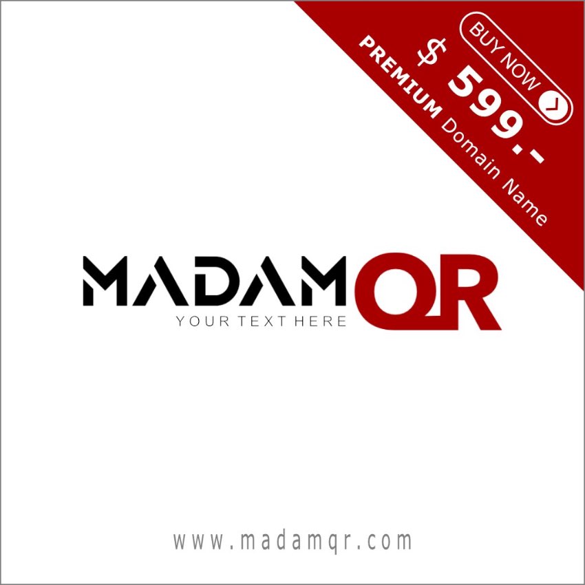 The domain name MADAMQR.COM is for sale.