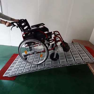 Wheelchair Ramp - For Stairs, Car Loading - Foldable - Aluminum