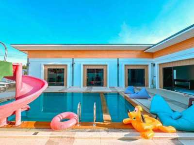 H342 Pool Villa For Sale Bang Saray  3BR